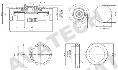 BNC Jack To BNC Jack Adapter