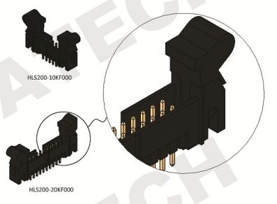 Box Header 2.00mm ST Type with Latch Eject