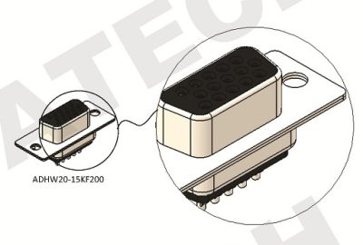 D-Sub High Density Solder Type Receptacle