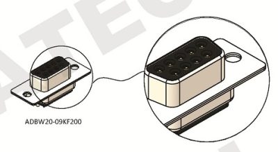 D-Sub Solder Type Receptacle