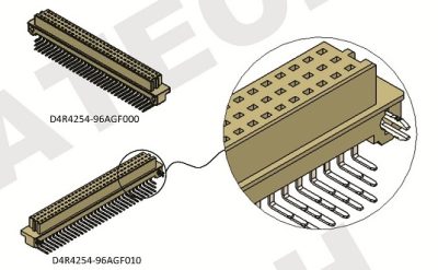 DIN41612 Female RA Type R