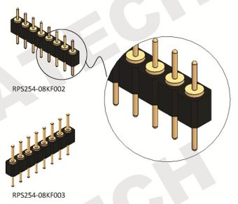 Pin Header 2.54mm Round Pin