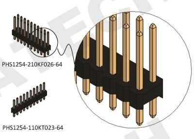 Pin Header 2.54mm ST Type
