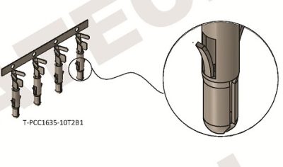 Power Supply Connector 6.35mm Plug Crimping Terminal Power Supply Connector 6.35mm Plug Crimping Terminal