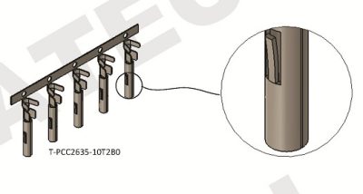 Power Supply Connector 6.35mm Socket Crimping Terminal Power Supply Connector 6.35mm Socket Crimping Terminal