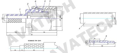 SMA Plug Crimp Type